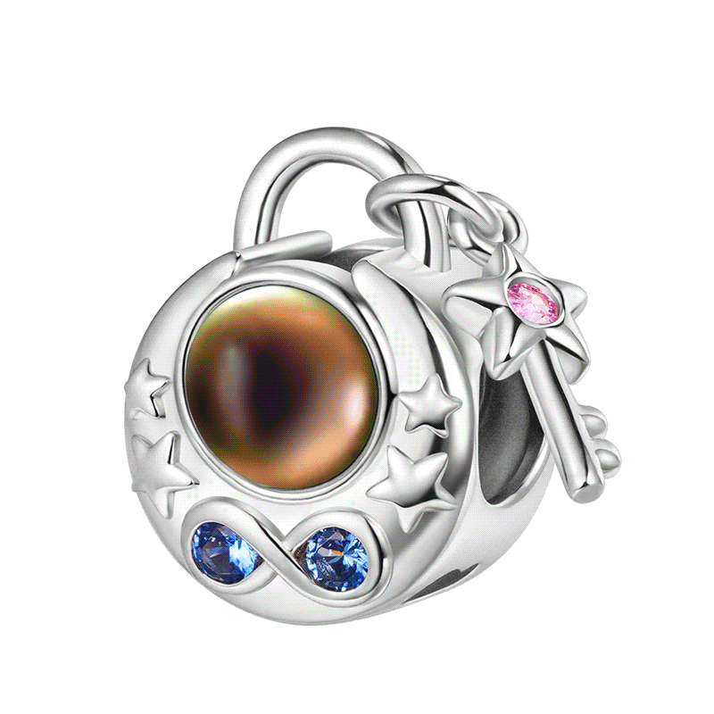Love Key Mood Charm