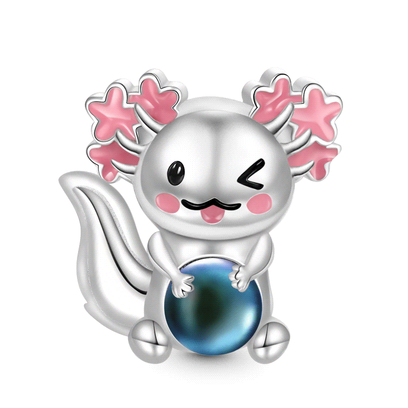 Mexican Axolotl Mood Charm