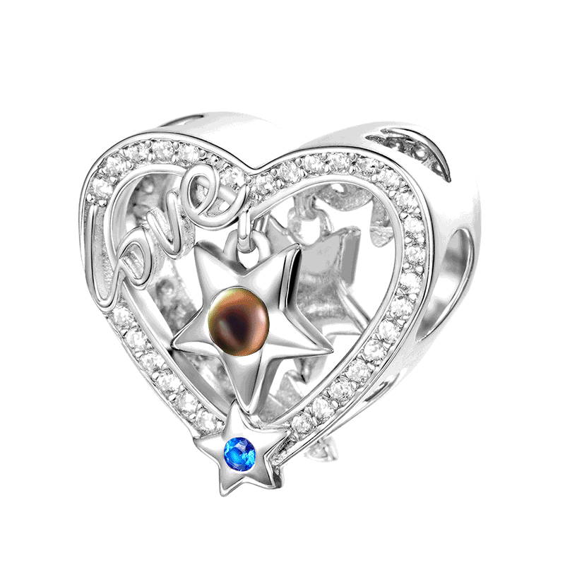 Stars Love Mood Charm