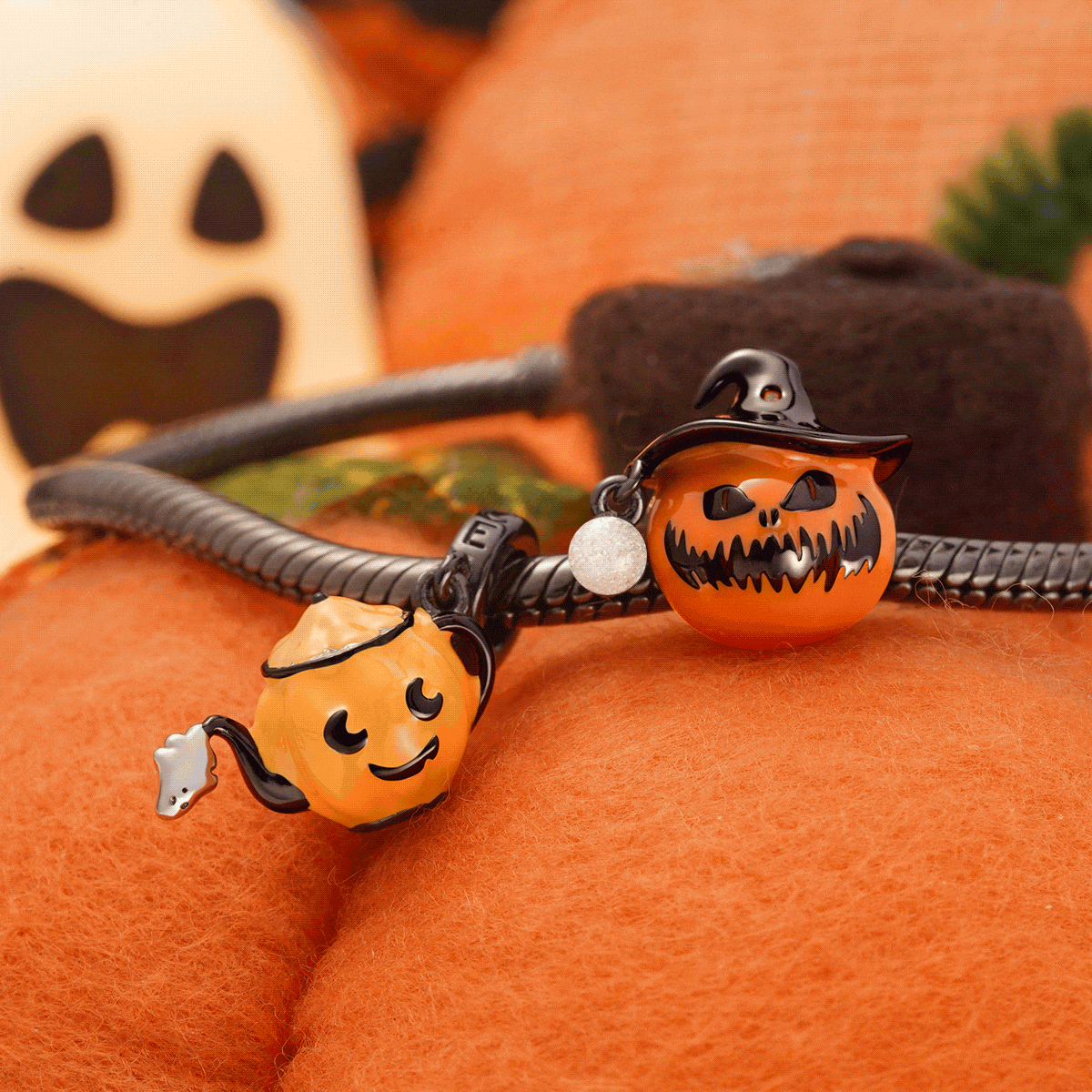 Pumpkin Coffee Pot Pendant