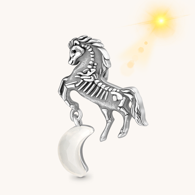 Skull Horse Charm