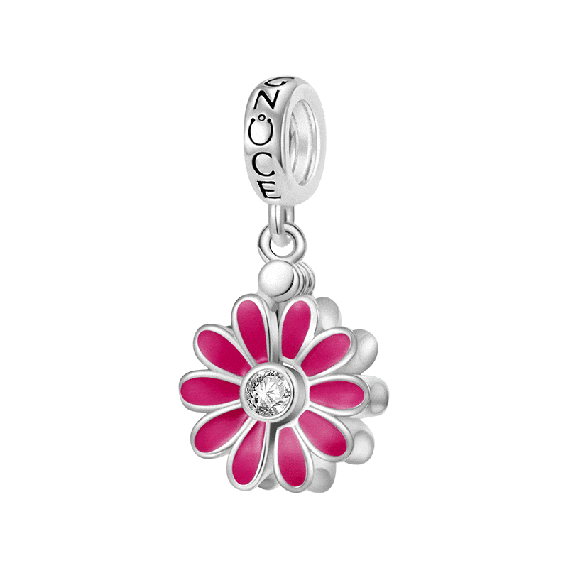 Engravable Daisy Pendant