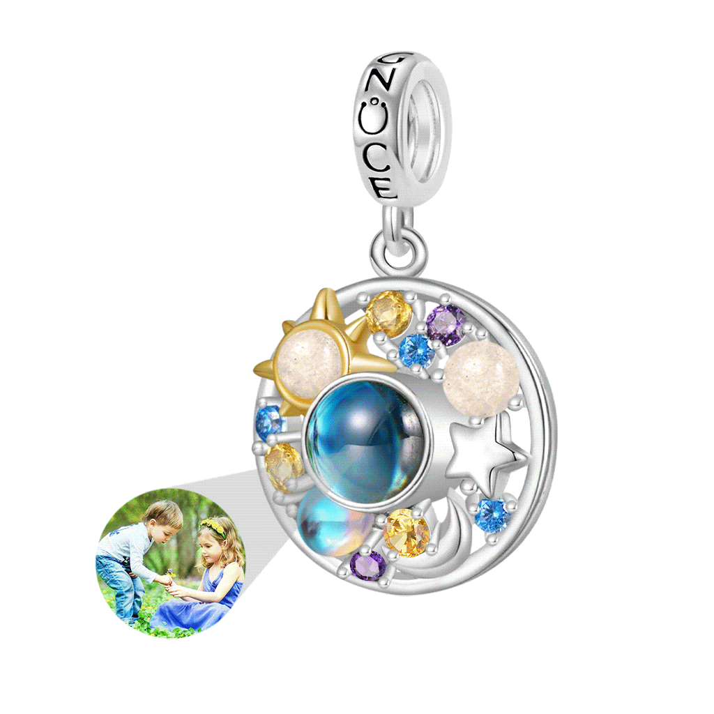 Star Moon Glow-in-the-Dark Pendant