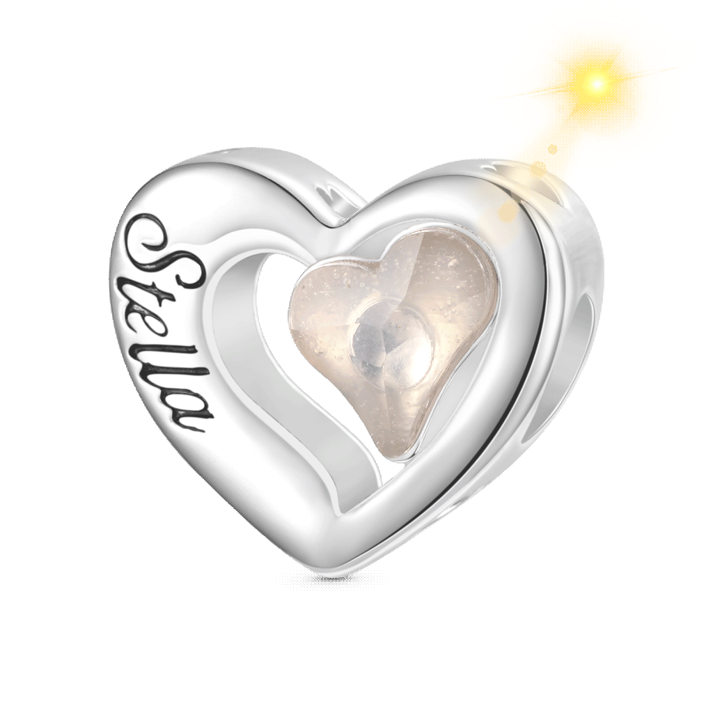 Crooked Heart Charm
