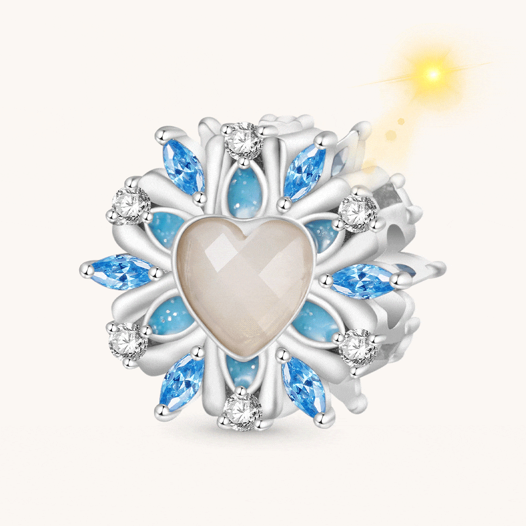 Color-changing Snowflake Charm