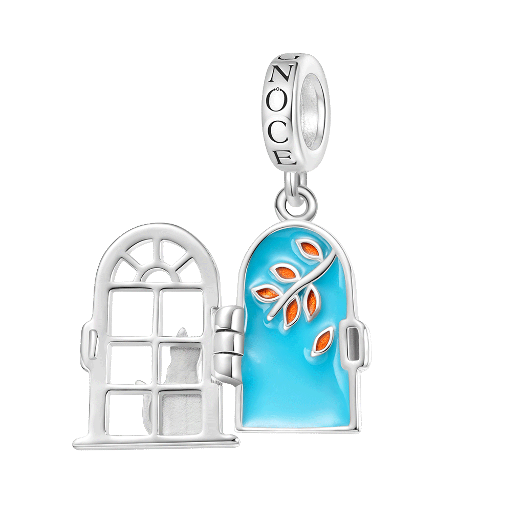 Window View Kitten Pendant