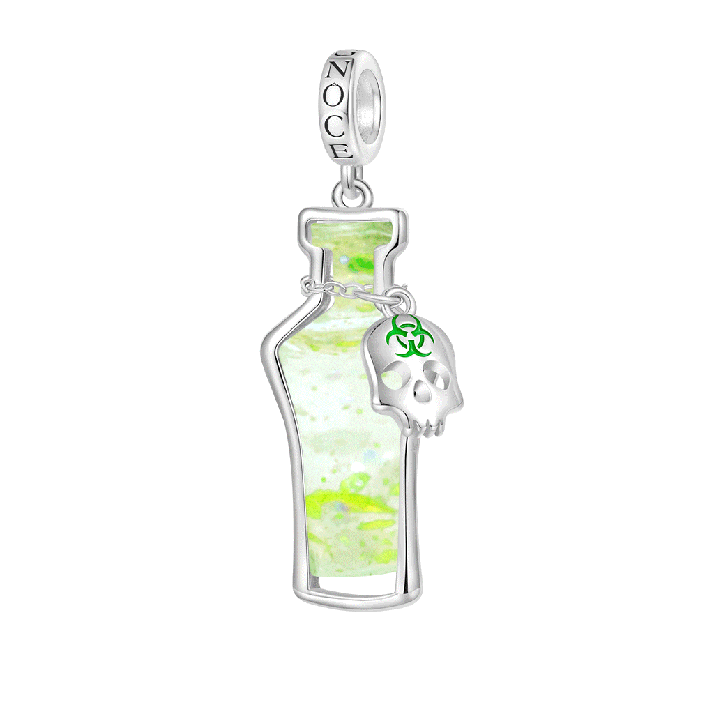 Halloween Poison Bottle Pendant
