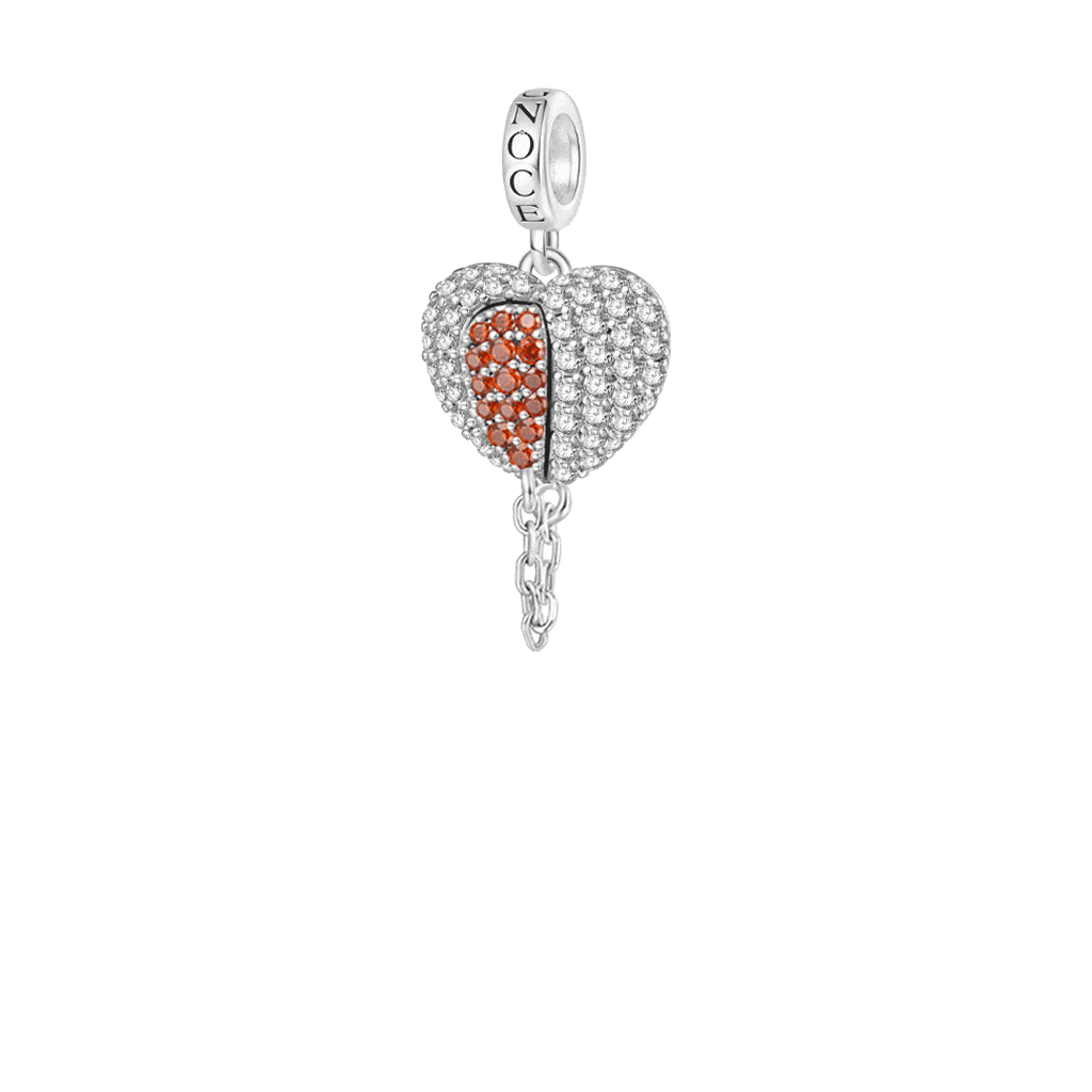 Valentine's Day Broken Heart Pendant