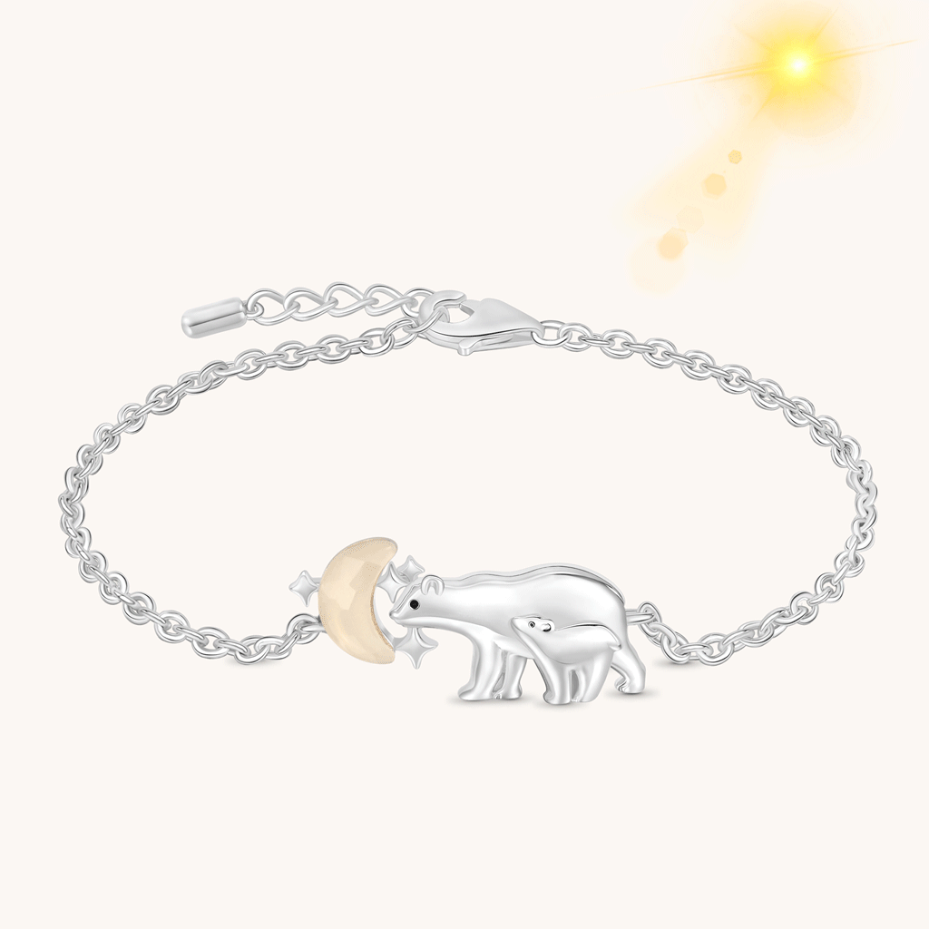 Polar Bear Parent-Child Bracelet