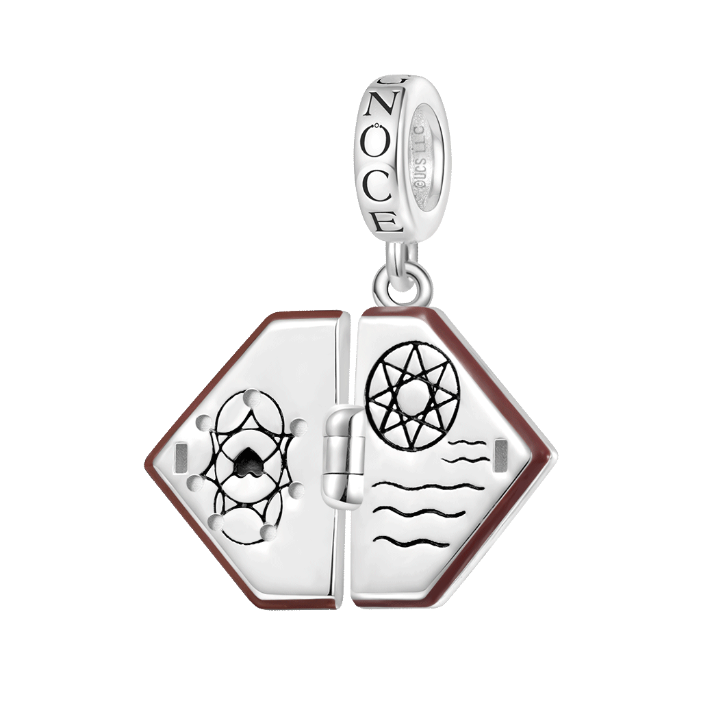 Wicked Grimmerie Spell Book Pendant