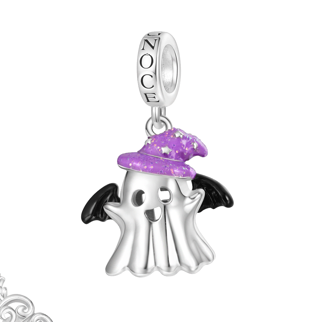 Halloween Ghost Light-up Pendant