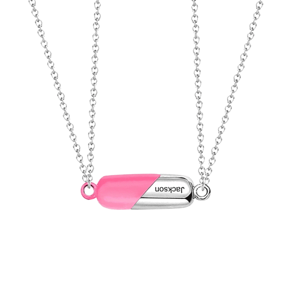 Engraving Couple Necklace