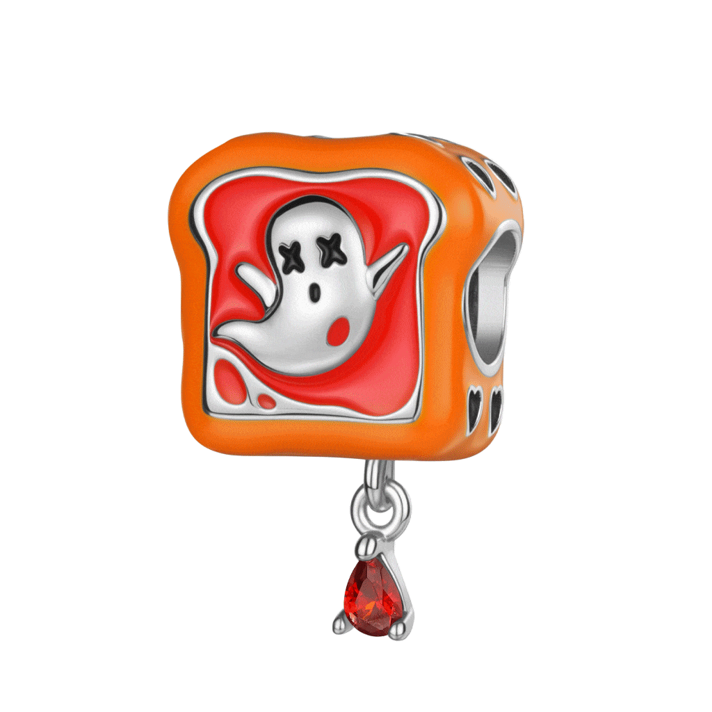 Ghost Toast Charm