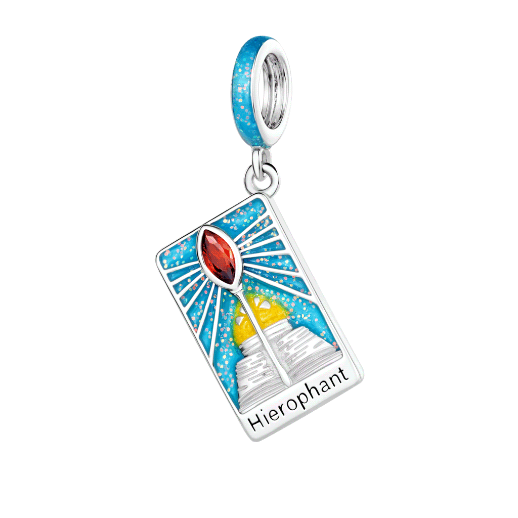 Hierophant Tarot Pendant