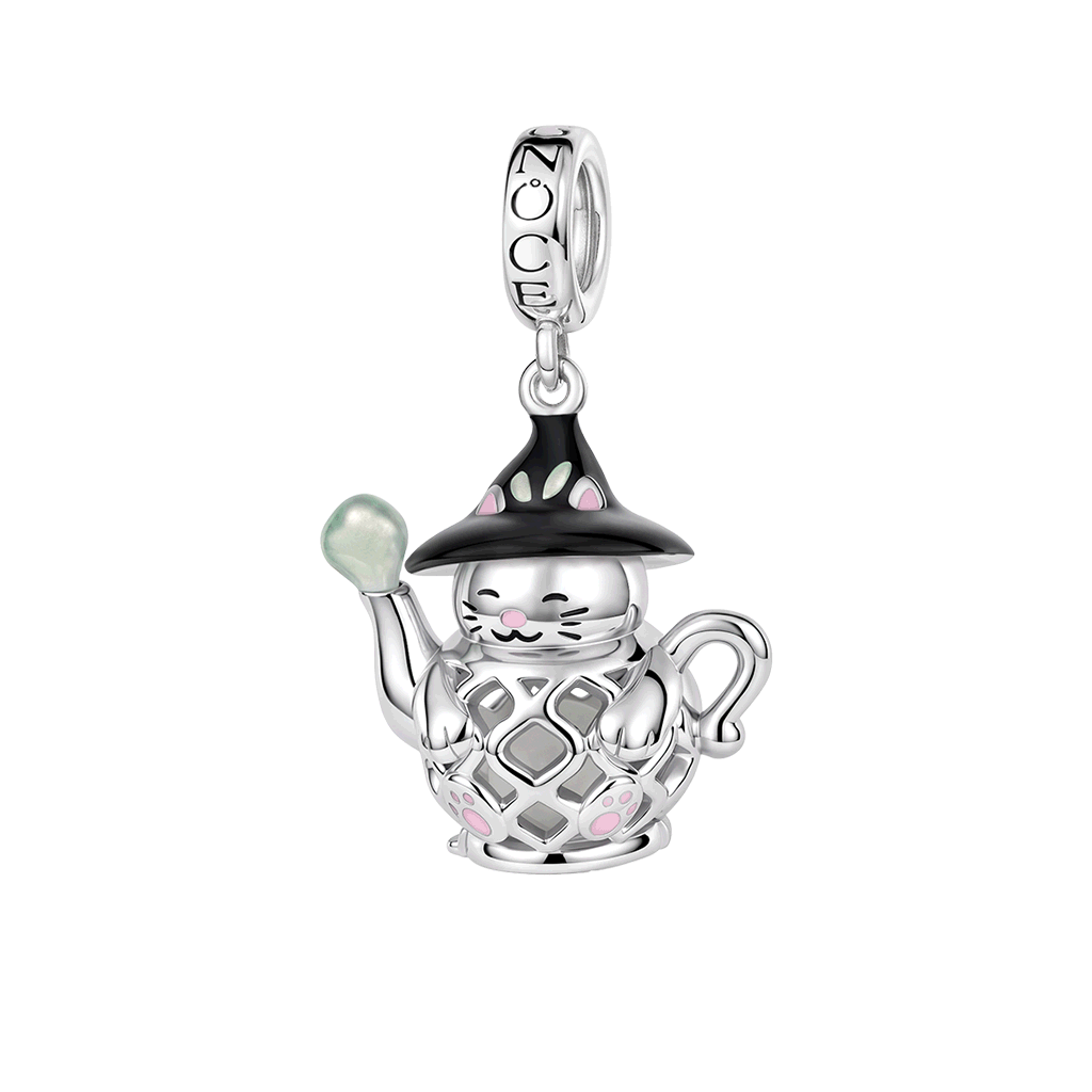 Cat Teapot LED Light Charm