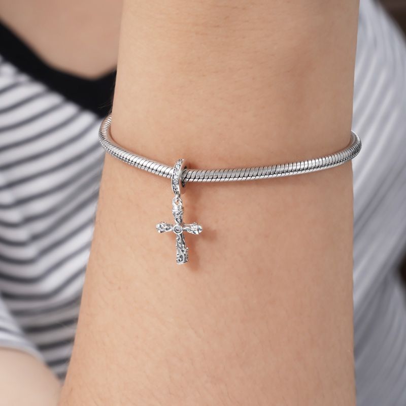 Retro Cross Pendant
