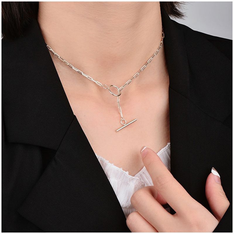 OT Buckle Chain Necklace