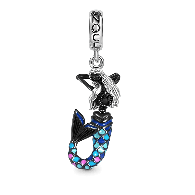 Skully Mermaid Pendant
