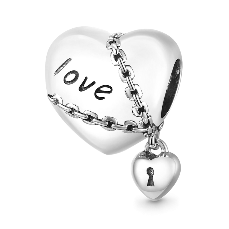 Love Forever Hearts Charm