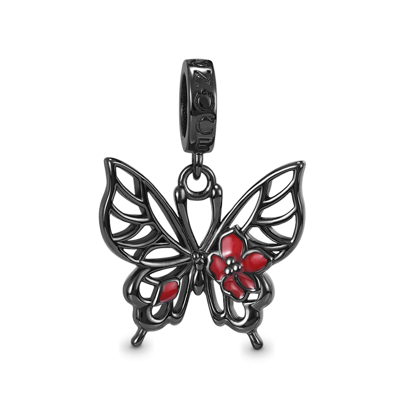 Black Butterfly Pendant