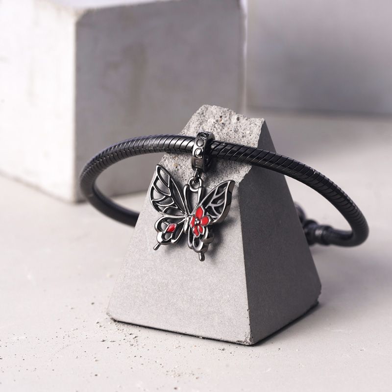 Black Butterfly Pendant