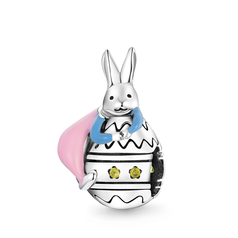 Bunny Easter Egg Charm