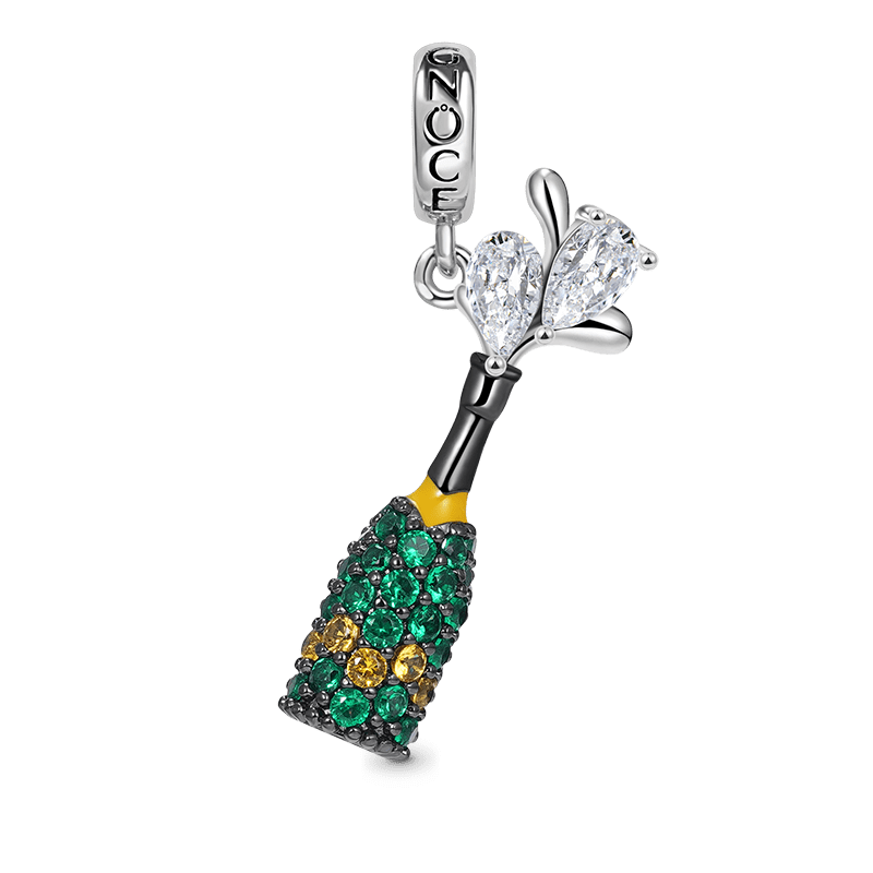Champagne Bottle Pendant