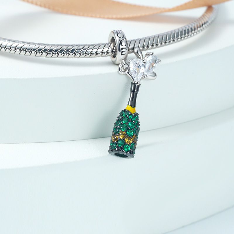 Champagne Bottle Pendant