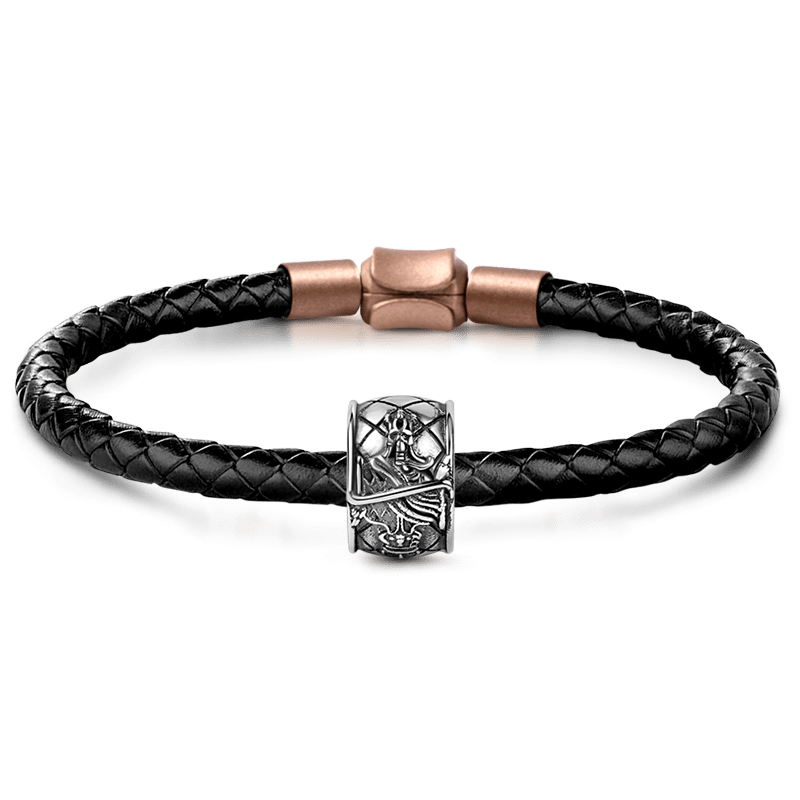 Luck Dice & King Charm Bracelet