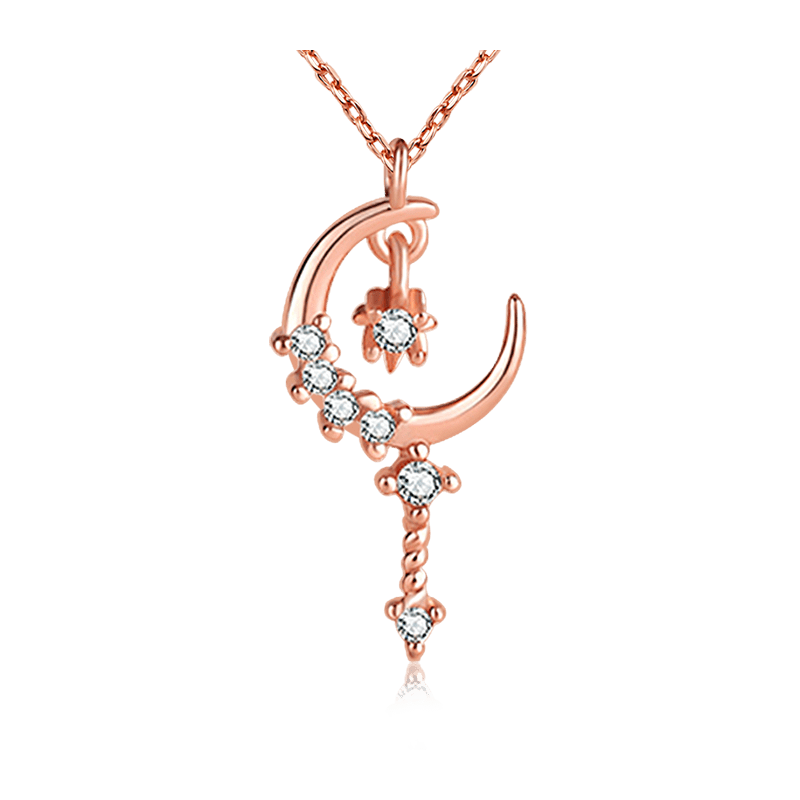 Star Moon Necklace