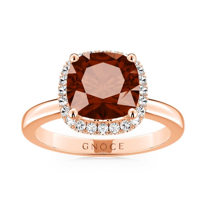 Square Brown Ring