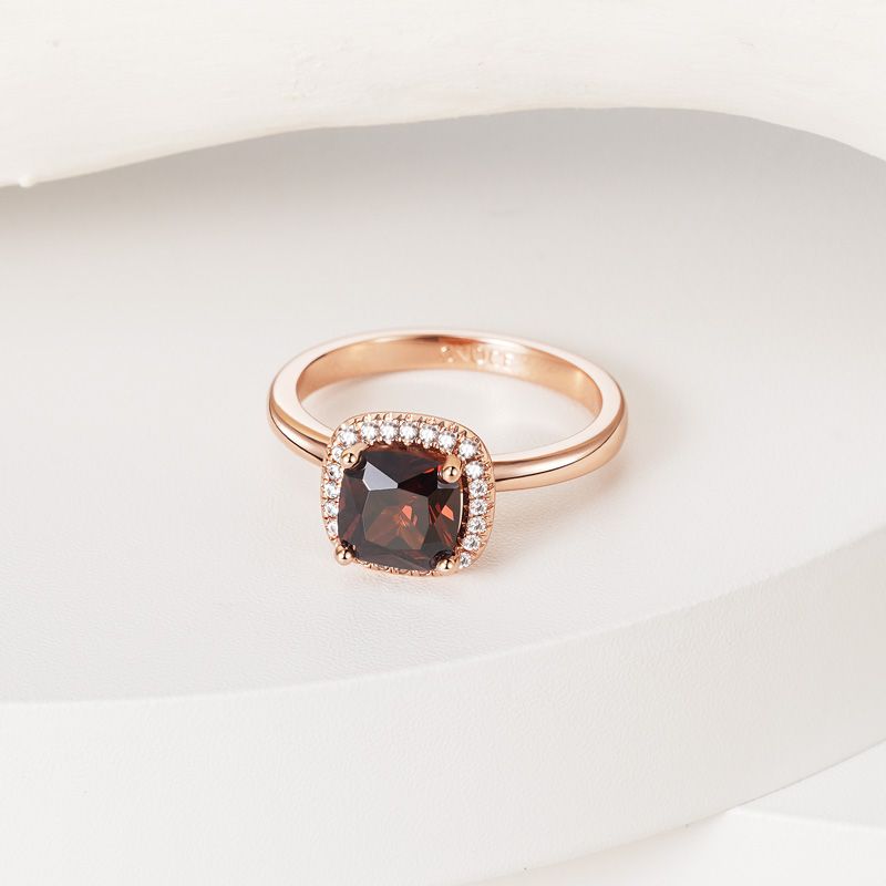 Square Brown Ring