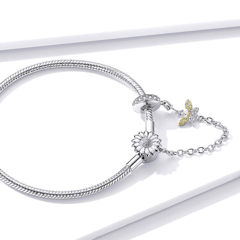Bracelet with Safety Chain