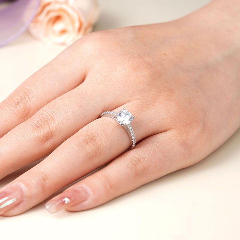 Round Solitaire Ring