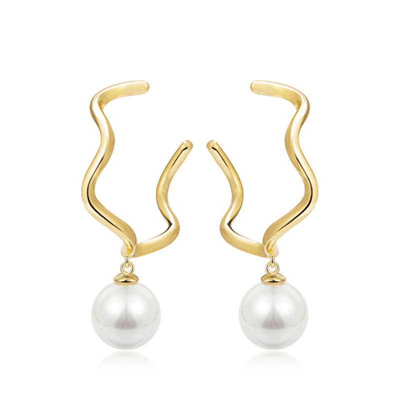 Pearl Dangle Earrings