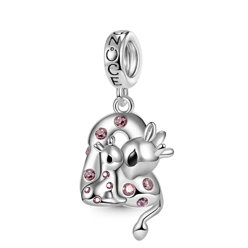 Giraffe & Baby Charm