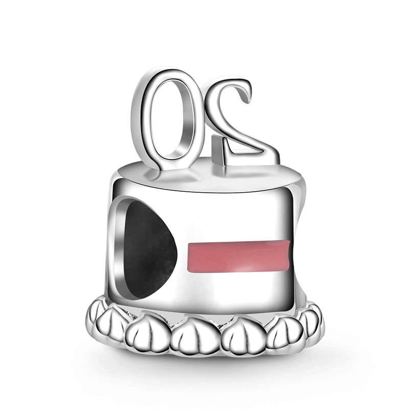 20th Birthday Cake Charm