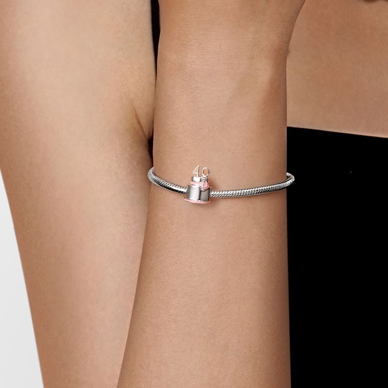 40th Birthday Cake Charm