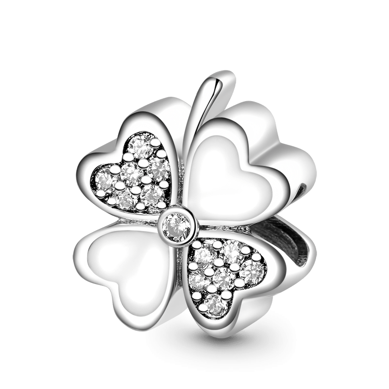 Four-leaf Clover Engravable Charm