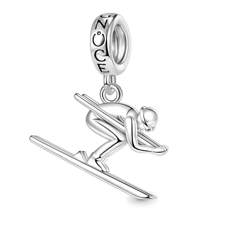 Skiing Pendant
