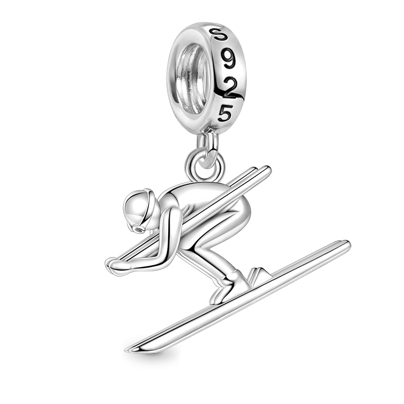 Skiing Pendant
