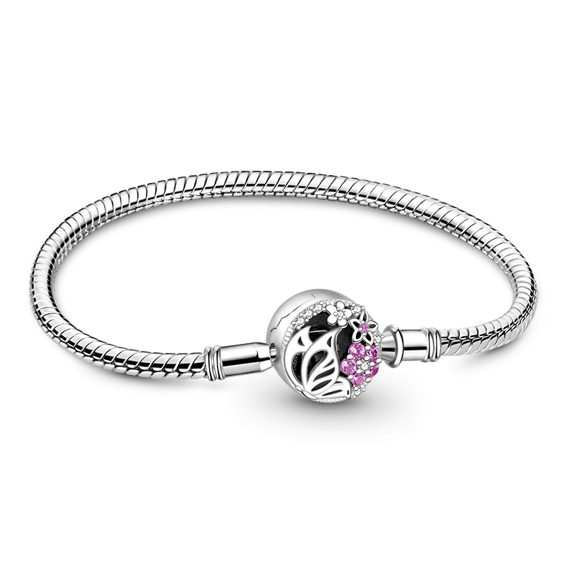 Pink Flower Basic Bracelet