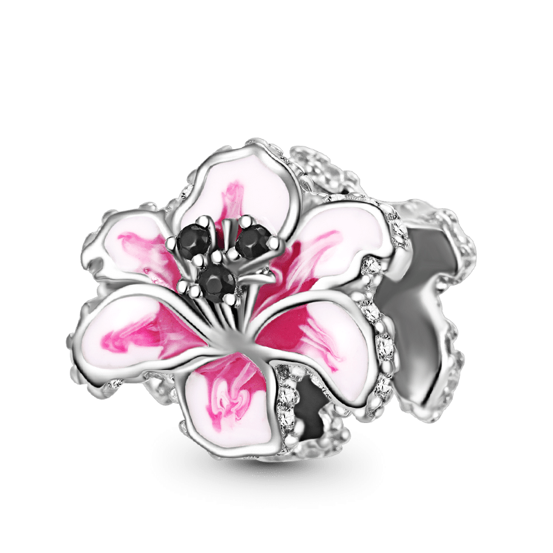 Pink Lily Charm