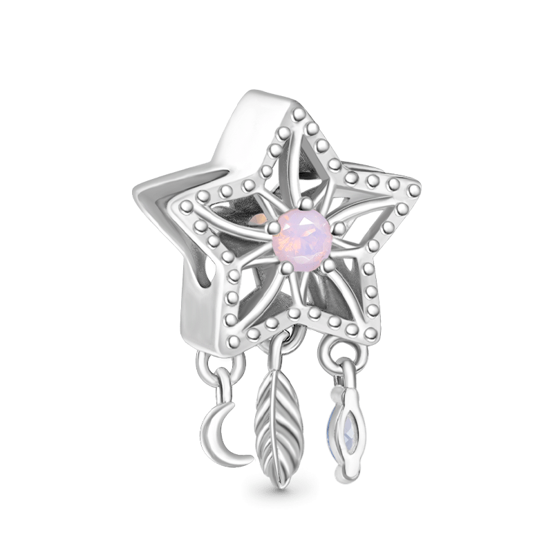 Star Dream Catcher Charm