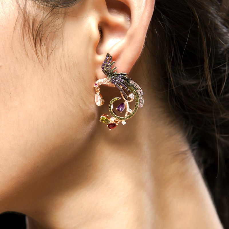 Phoenix Dangle Earrings