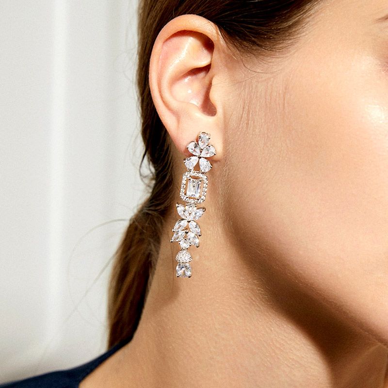 Long Drop Dangle Earrings
