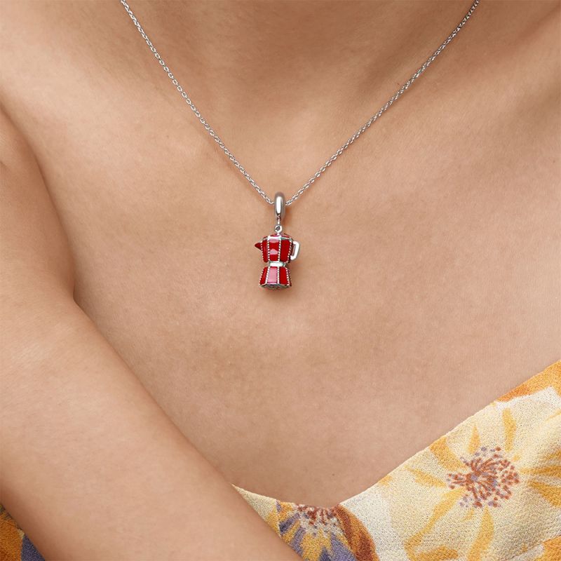Coffee Pot Pendant