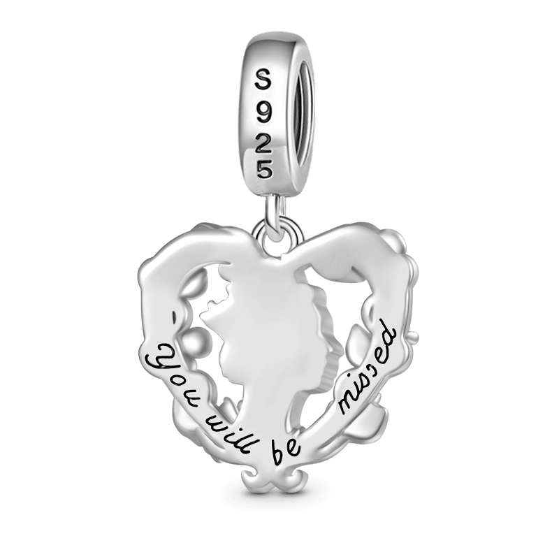 Queen & Flower Pendant