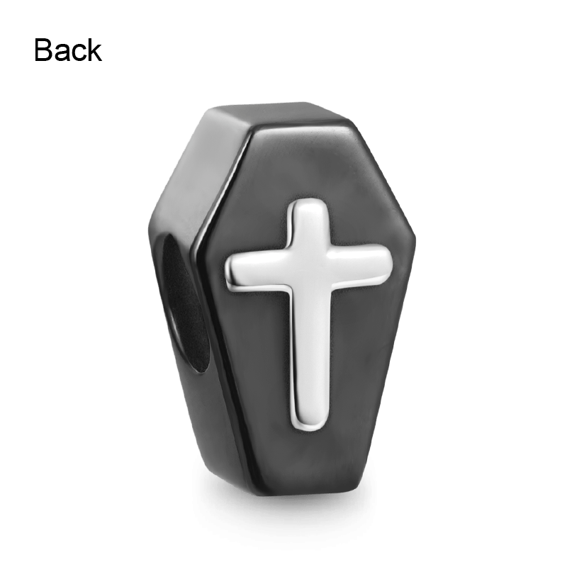 Black Coffin Charm