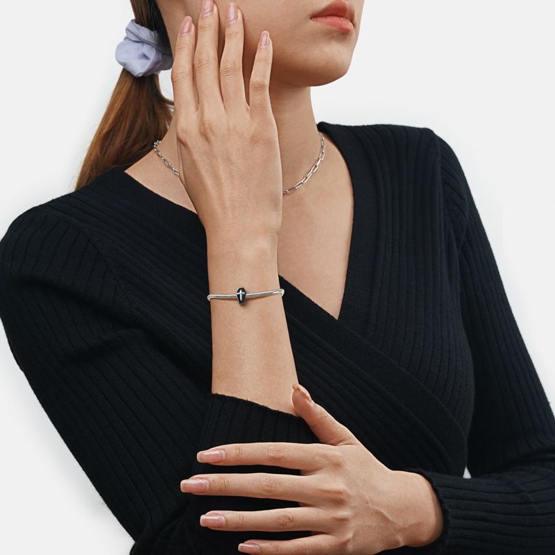Black Coffin Charm